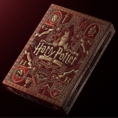 Mazzo di Carte da Poker Harry Potter - Versione Rossa - Theory11