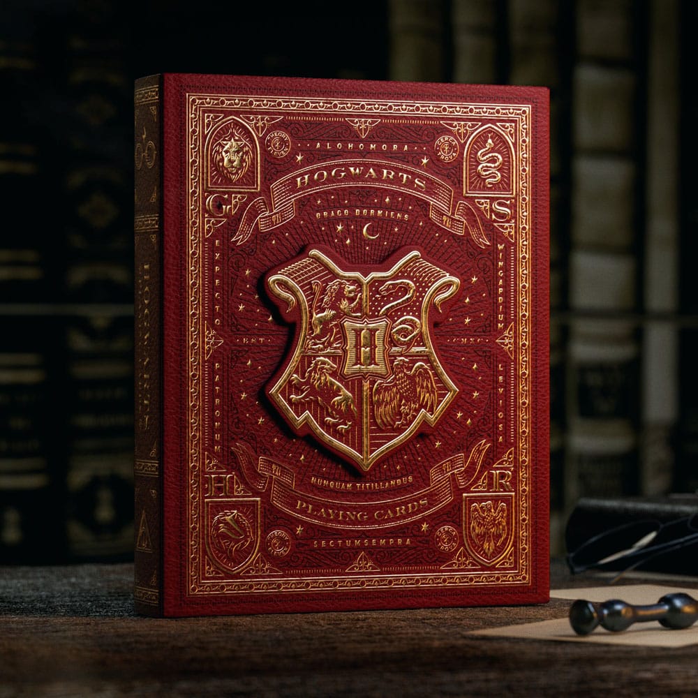 Mazzo di Carte da Poker Harry Potter - Versione Rossa - Theory11