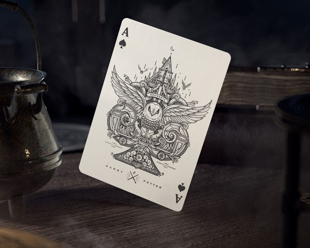 Mazzo di Carte da Poker Harry Potter - Versione Rossa - Theory11