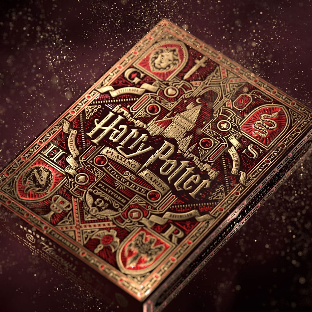 Mazzo di Carte da Poker Harry Potter - Versione Rossa - Theory11