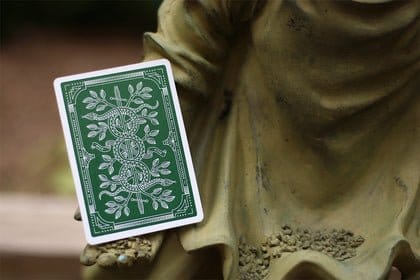 Theory 11 Monarch Green Mazzo di Carte da Poker Premium