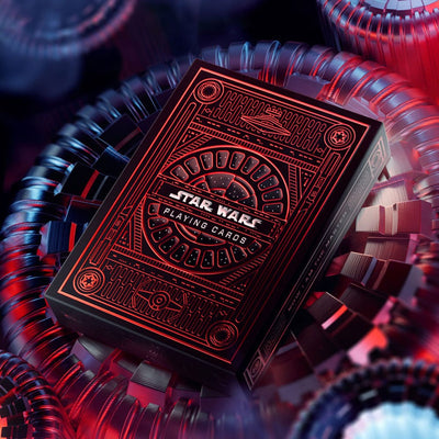 Star Wars Mazzo di Carte da Poker, Edizione Rossa - Theory11