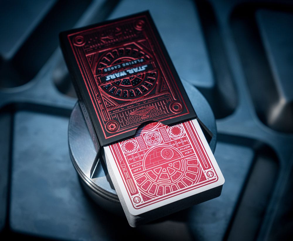 Star Wars Mazzo di Carte da Poker, Edizione Rossa - Theory11