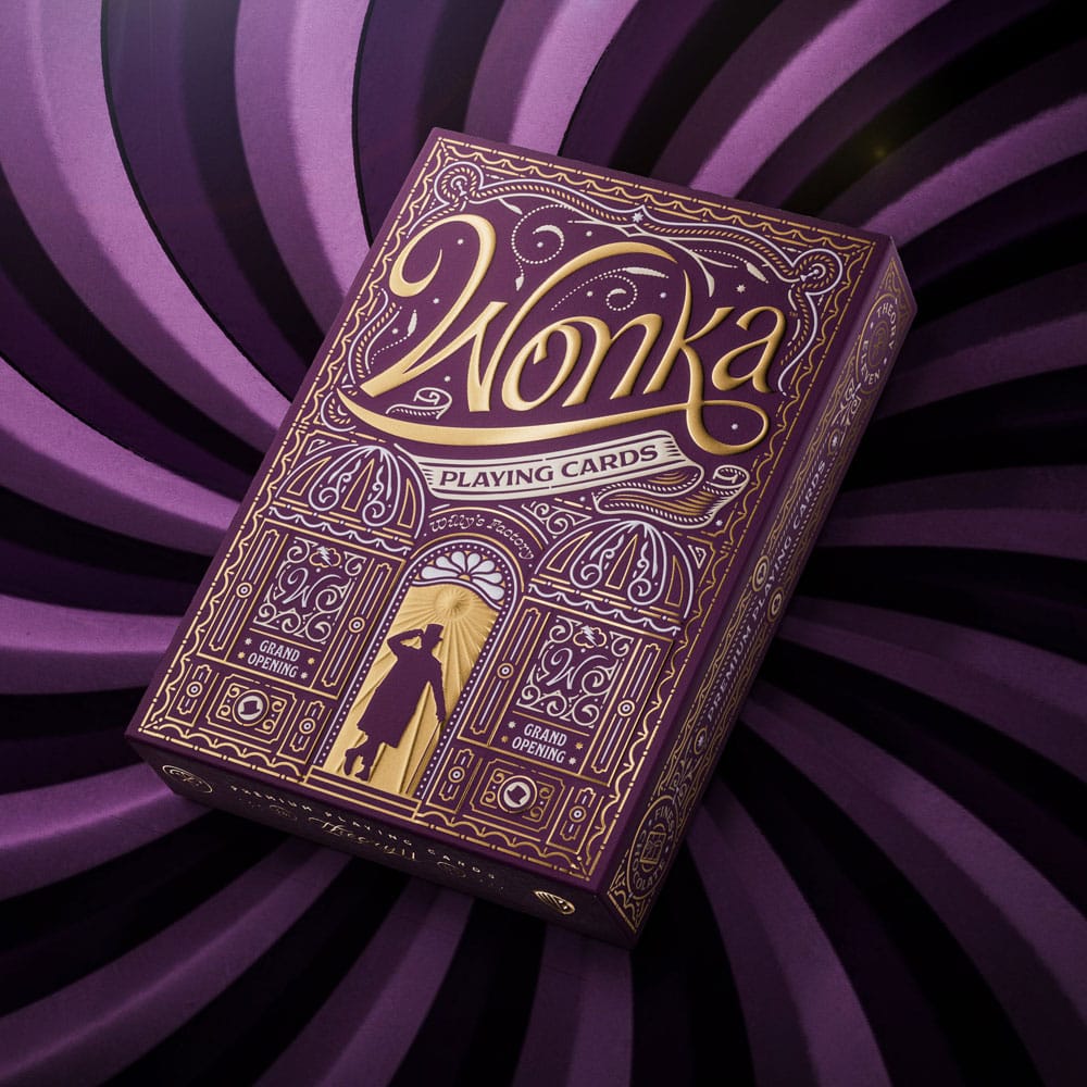 Theory11 Wonka Carte da Gioco – Mazzo da Poker Willy Wonka