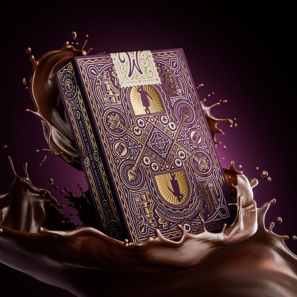 Theory11 Wonka Carte da Gioco – Mazzo da Poker Willy Wonka