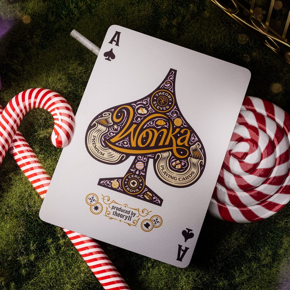 Theory11 Wonka Carte da Gioco – Mazzo da Poker Willy Wonka