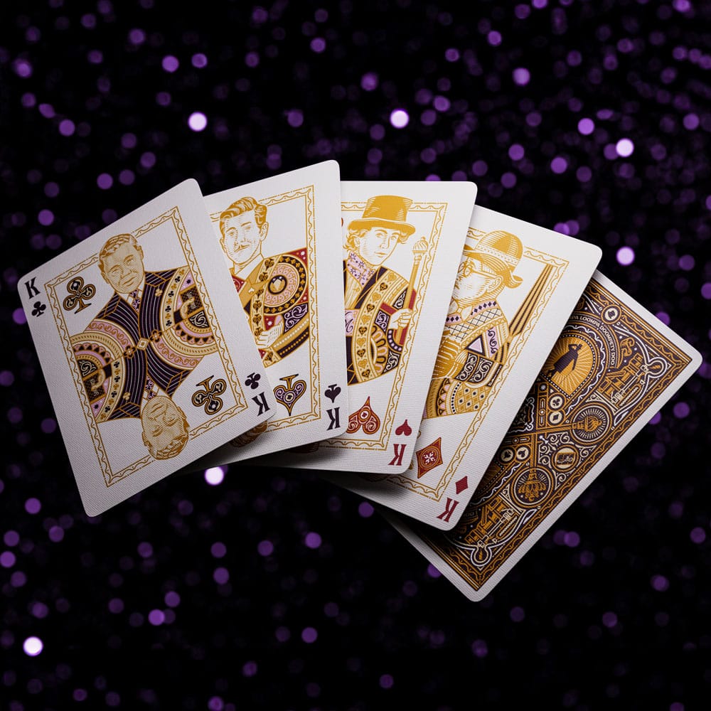 Theory11 Wonka Carte da Gioco – Mazzo da Poker Willy Wonka