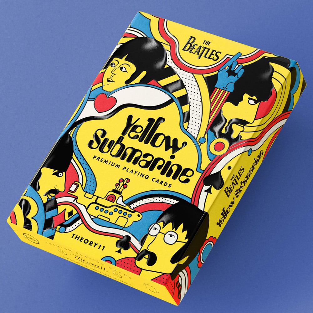 The Beatles Yellow Submarine Mazzo di Carte da Gioco Premium - Theory11