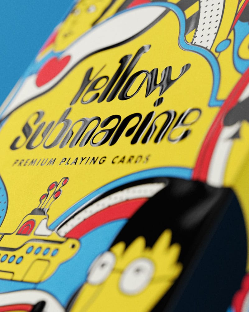 The Beatles Yellow Submarine Mazzo di Carte da Gioco Premium - Theory11