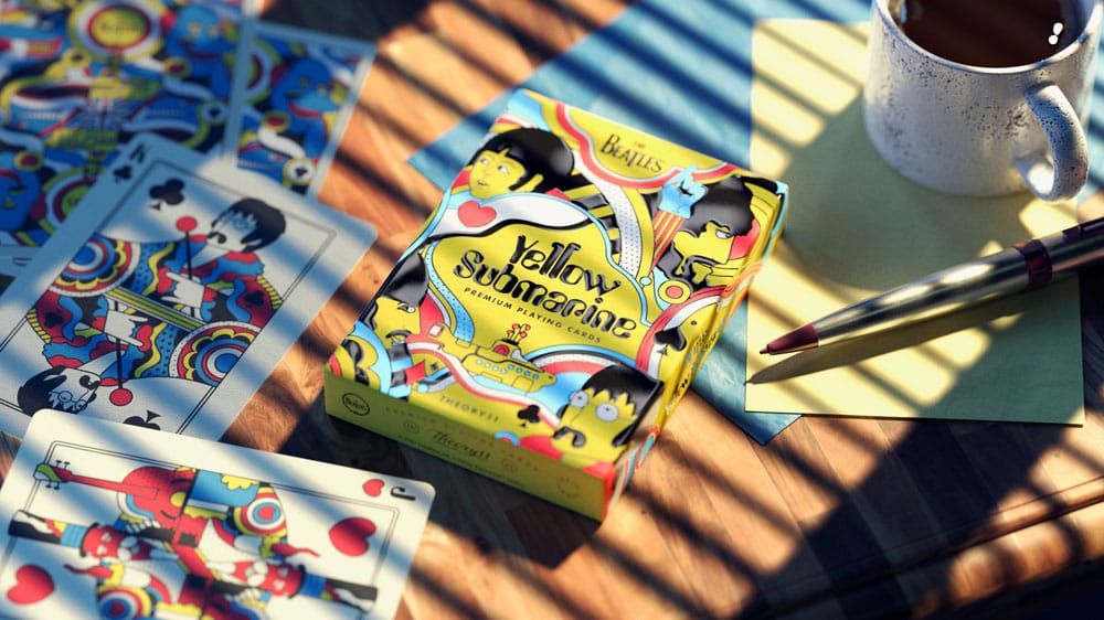 The Beatles Yellow Submarine Mazzo di Carte da Gioco Premium - Theory11