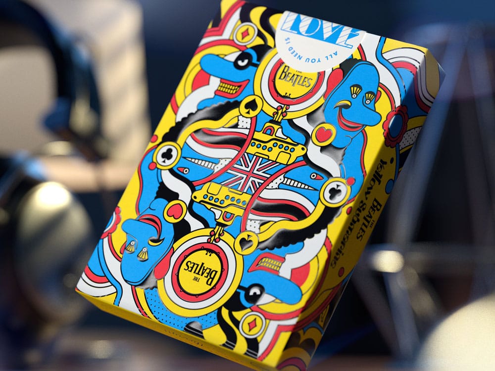 The Beatles Yellow Submarine Mazzo di Carte da Gioco Premium - Theory11