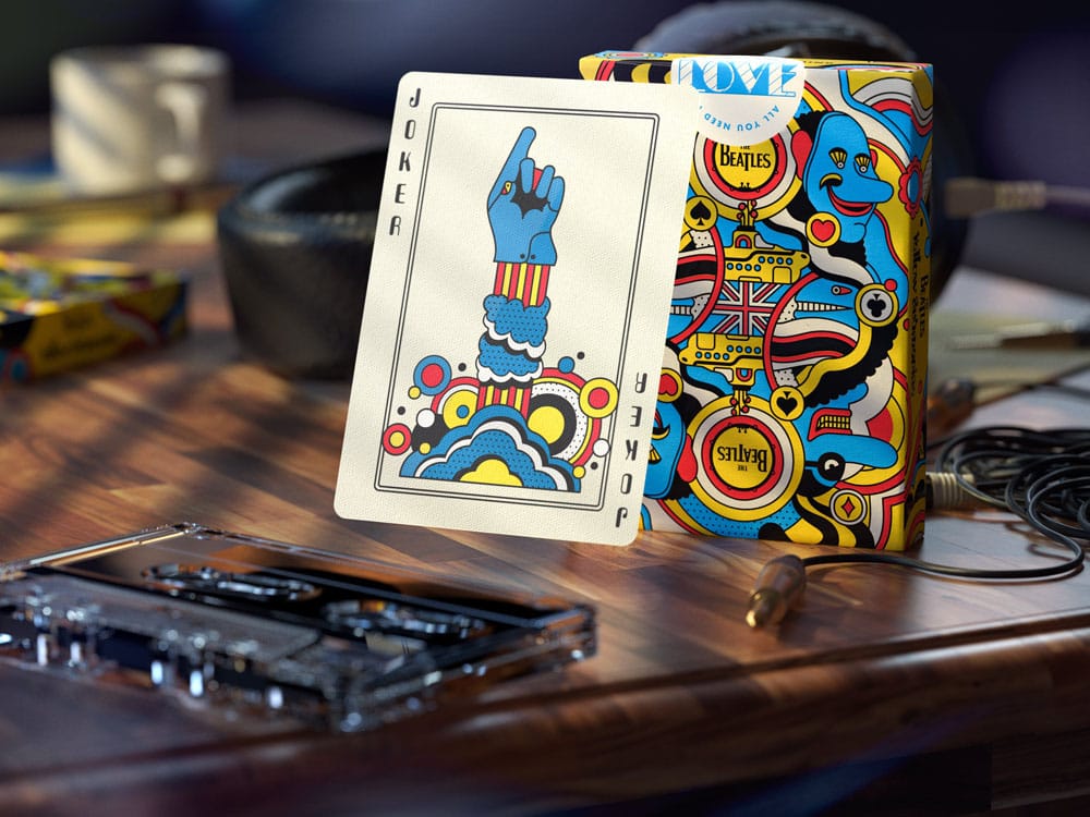 The Beatles Yellow Submarine Mazzo di Carte da Gioco Premium - Theory11