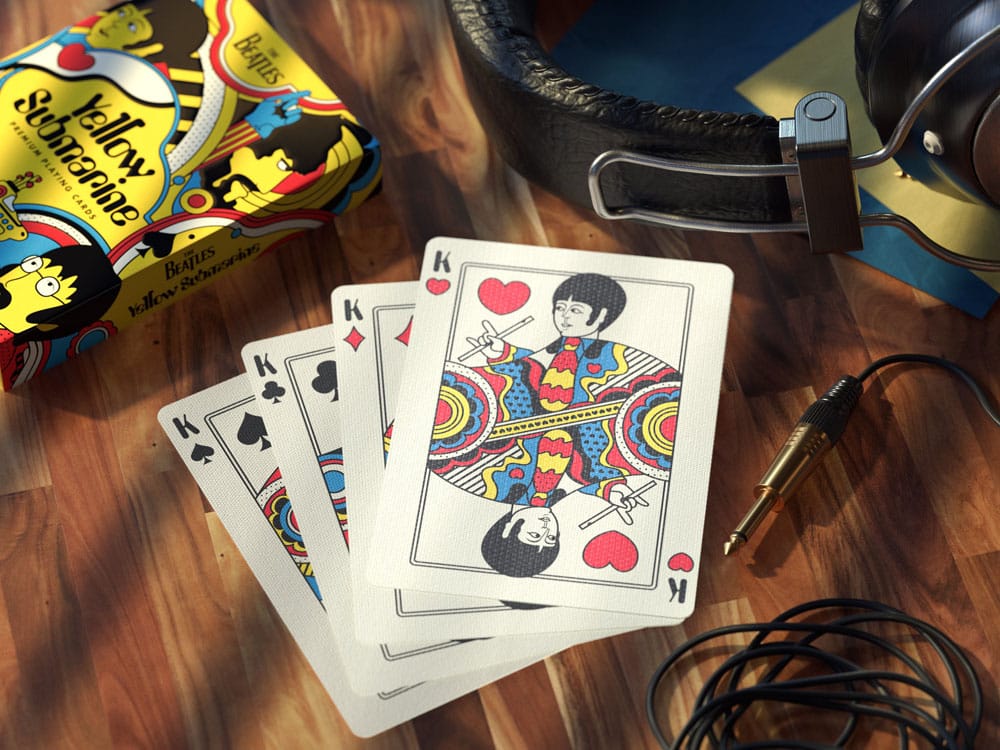 The Beatles Yellow Submarine Mazzo di Carte da Gioco Premium - Theory11