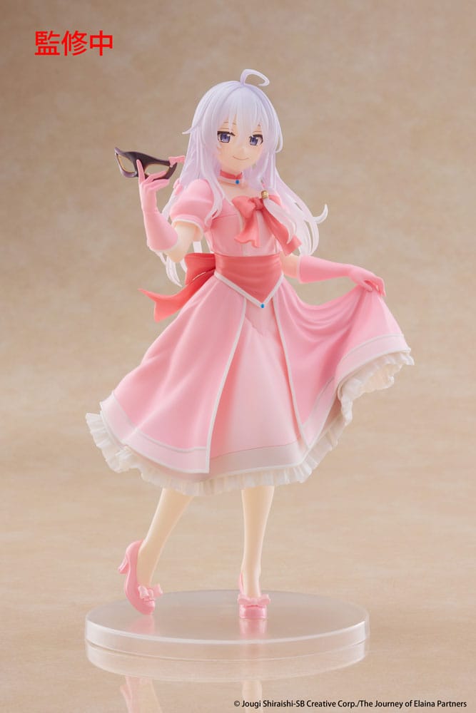 Wandering Witch: The Journey of Elaina Coreful Statua in PVC Elaina Mask & Party Dress Ver. 18 cm