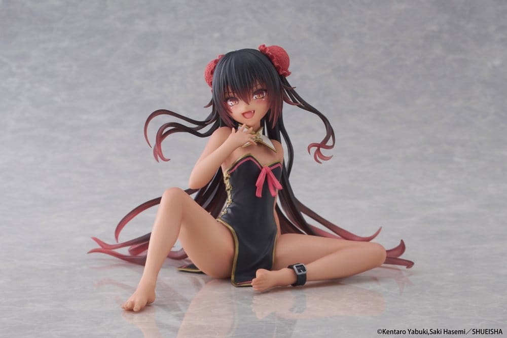 To Love-Ru Darkness Desktop Cute Nemesis in abito cinese, figure in PVC 13 cm Taito