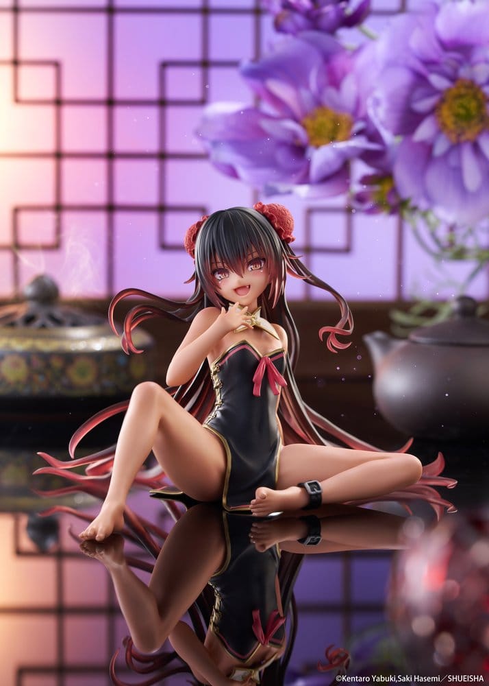 To Love-Ru Darkness Desktop Cute Nemesis in abito cinese, figure in PVC 13 cm Taito