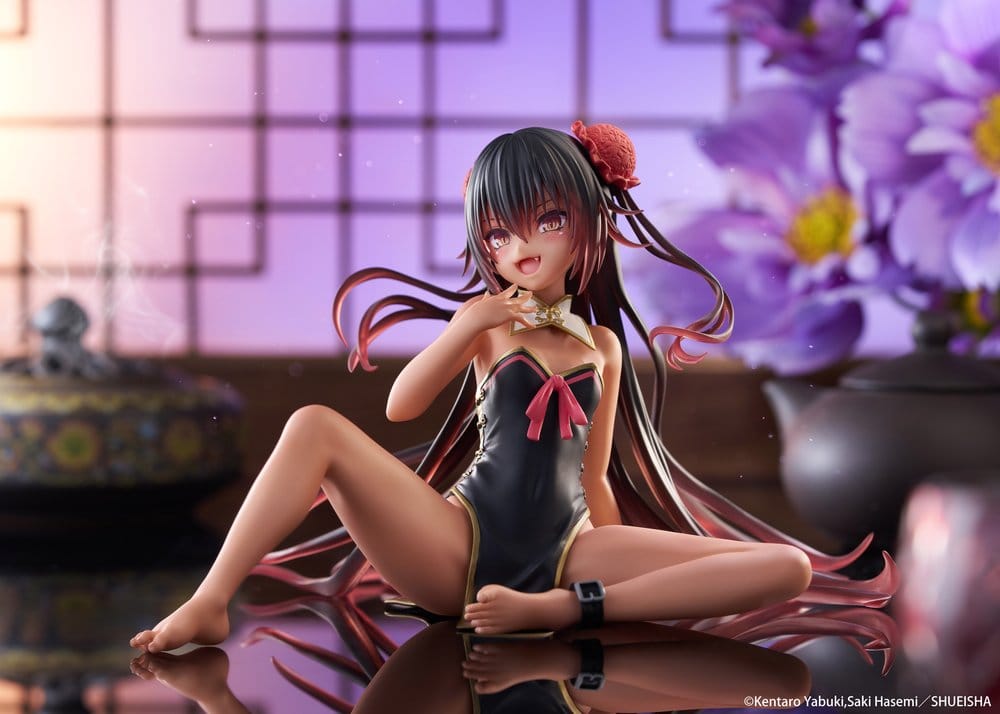 To Love-Ru Darkness Desktop Cute Nemesis in abito cinese, figure in PVC 13 cm Taito