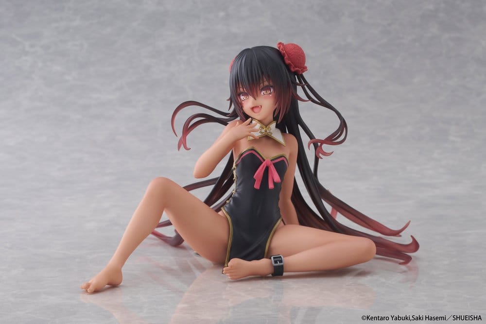 To Love-Ru Darkness Desktop Cute Nemesis in abito cinese, figure in PVC 13 cm Taito