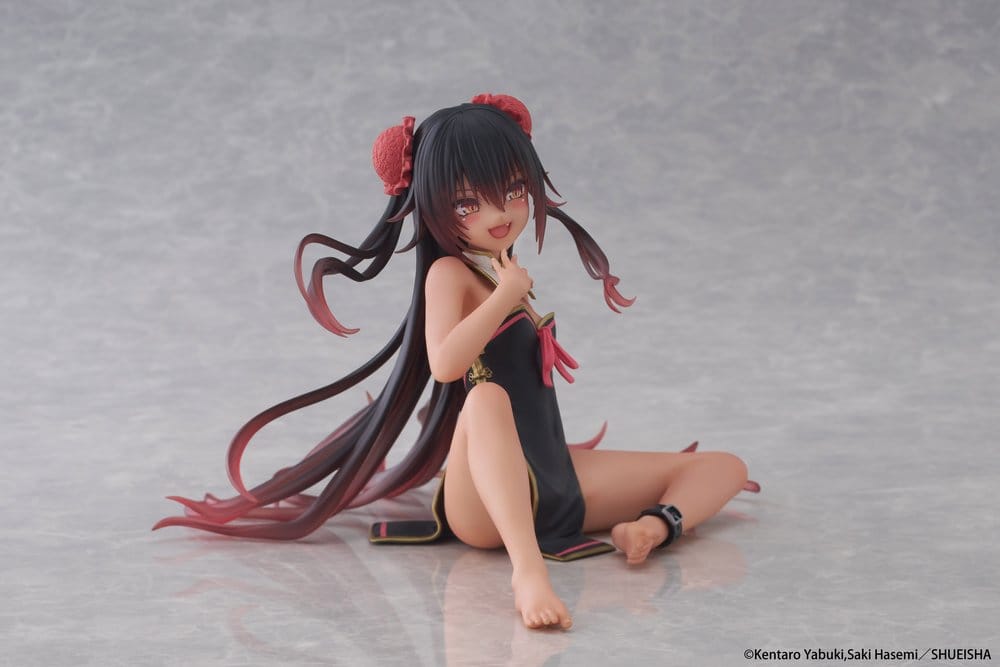 To Love-Ru Darkness Desktop Cute Nemesis in abito cinese, figure in PVC 13 cm Taito