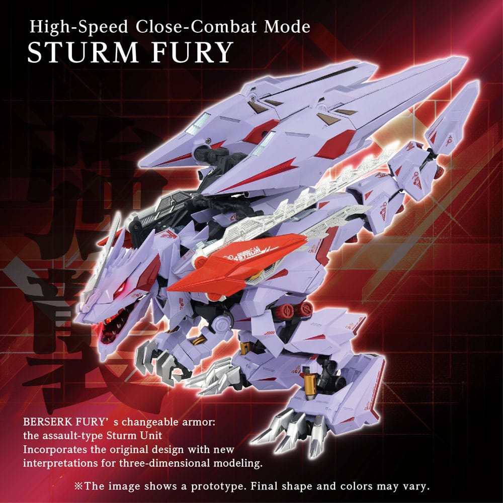 Zoids Set di accessori per modellismo AM-Z01CP Berserk Fury Sturm e Jagd Unit - Takara Tomy