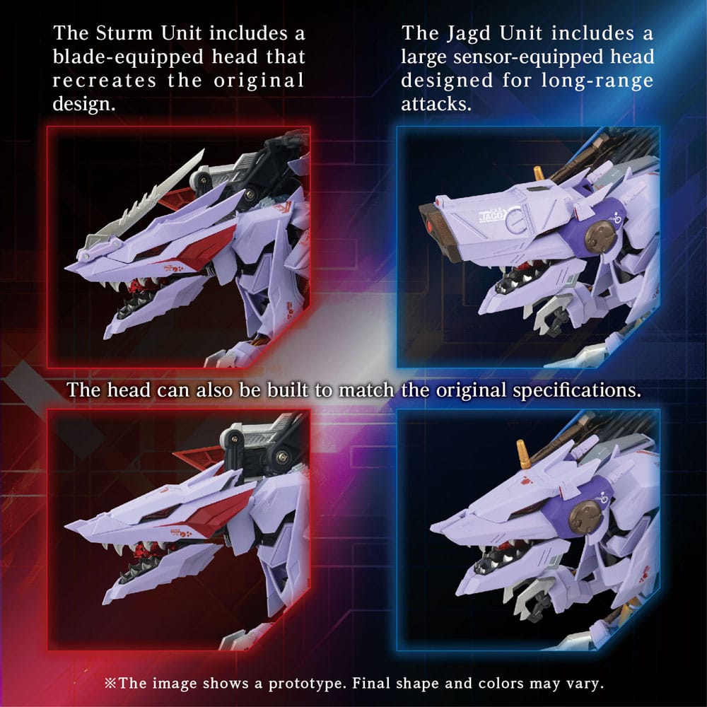 Zoids Set di accessori per modellismo AM-Z01CP Berserk Fury Sturm e Jagd Unit - Takara Tomy