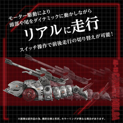 Zoids Model Kit 1/72 AZ-13 Canory Molga 19 cm Takara Tomy