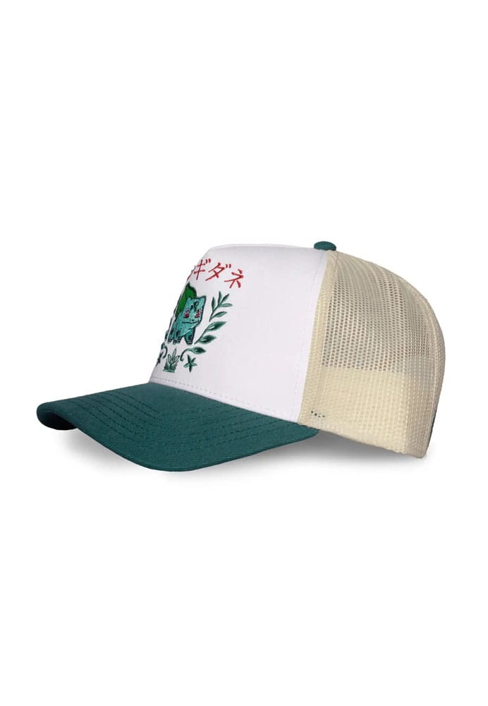 Cappellino Trucker Pokémon Bulbasaur con Visiera Regolabile - Difuzed