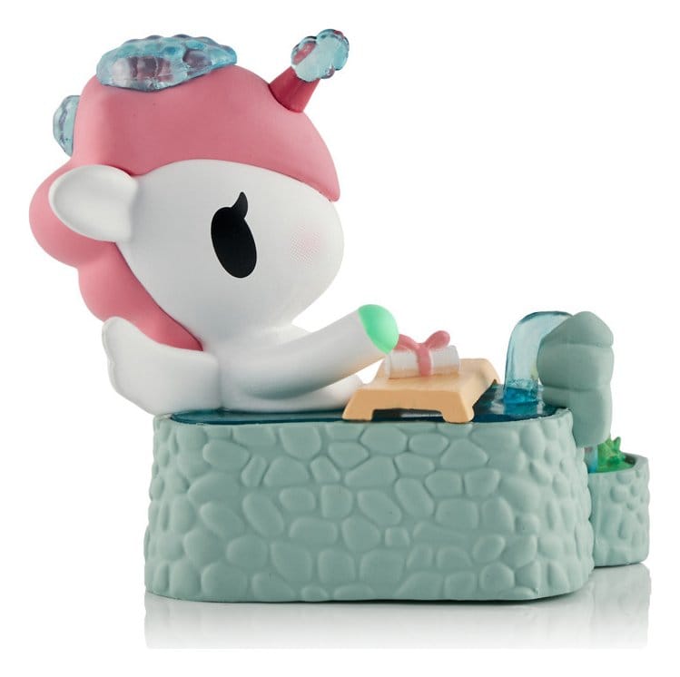 Tokidoki Unicorno Spa Day Hot Springs Oasis – Minifigura in PVC 7 cm