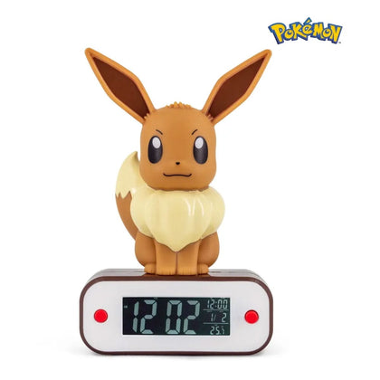 Teknofun - Pokémon Alarm Clock with Light Evoli 18 cm