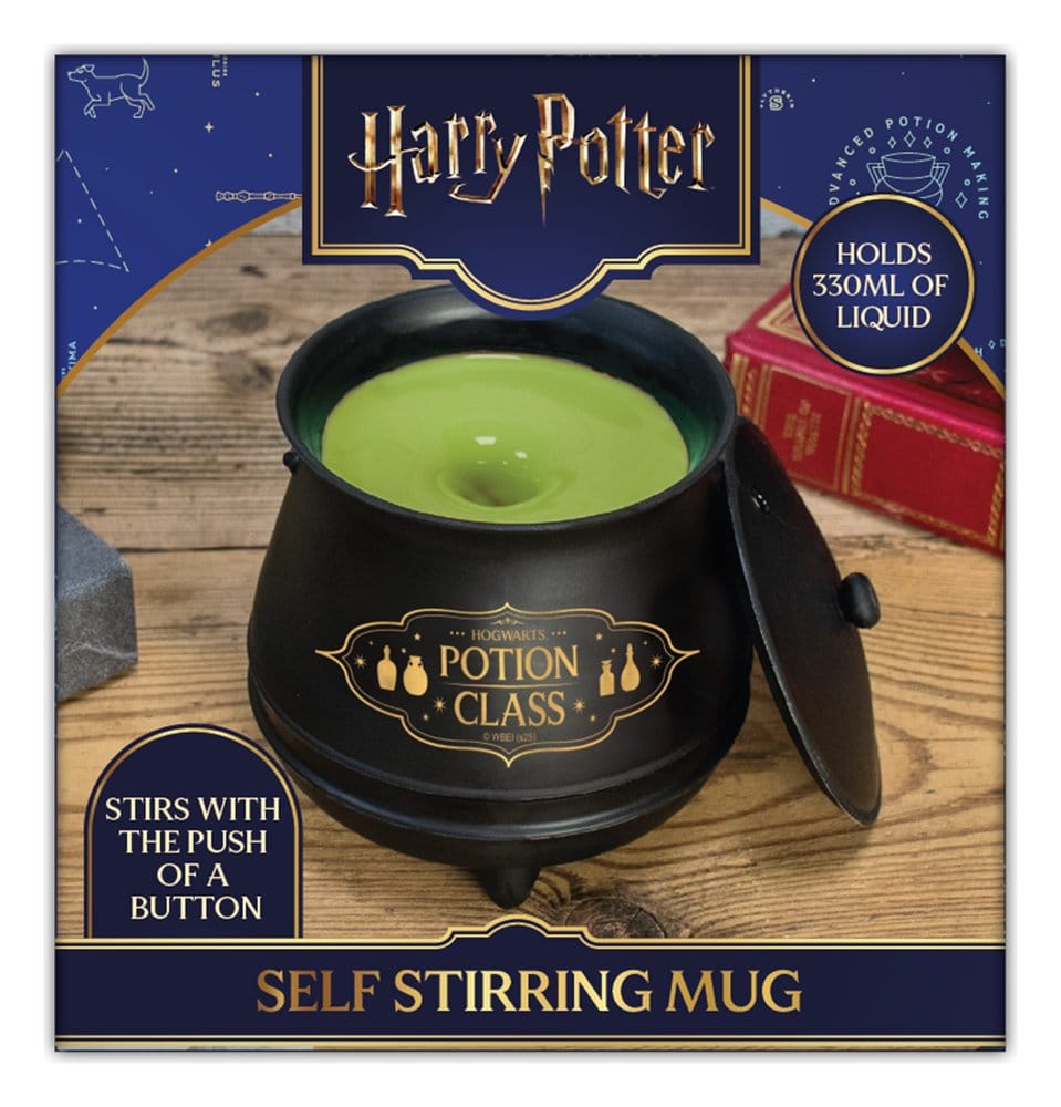 Tazza Harry Potter Calderone Auto-Mescolante con Coperchio - Magical Locations