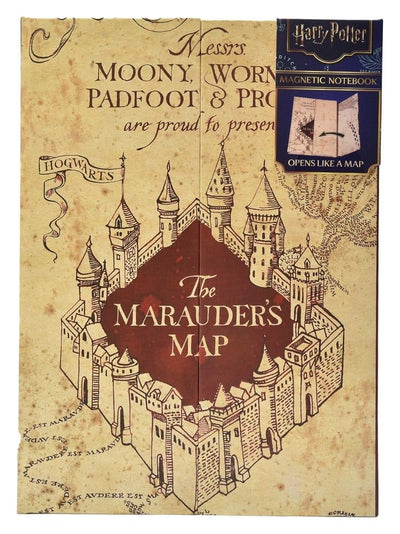 Quaderno A5 Harry Potter Mappa del Malandrino - Thumbs Up