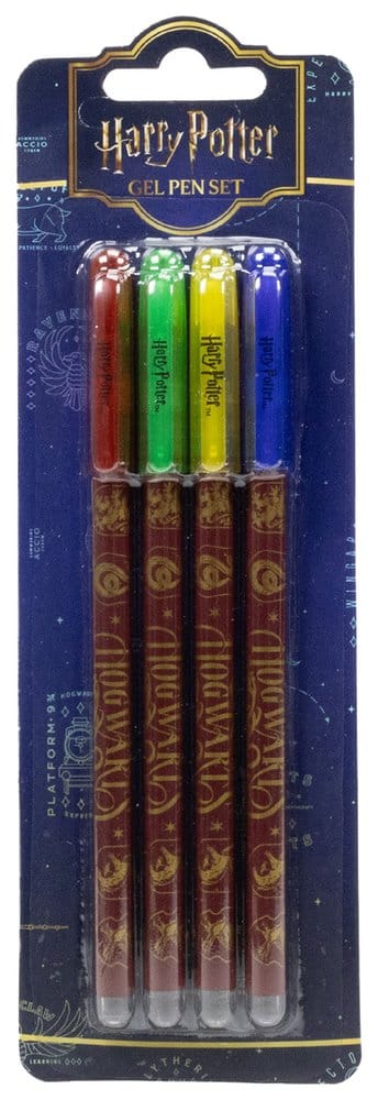 Harry Potter Penne Gel 4 Pezzi Luoghi Magici - Thumbs Up