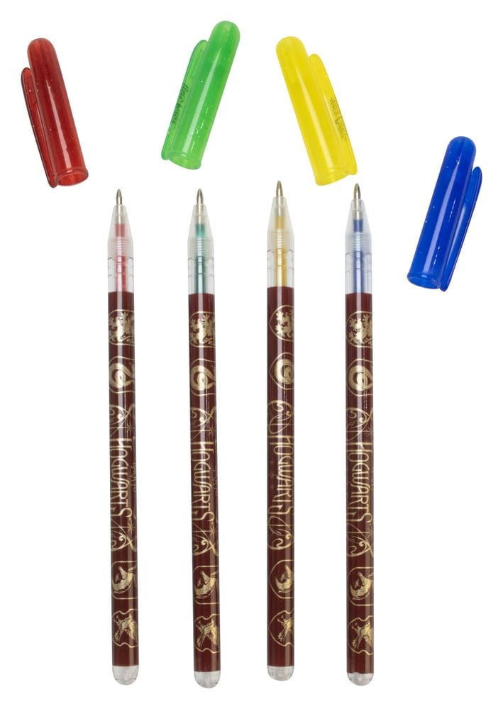 Harry Potter Penne Gel 4 Pezzi Luoghi Magici - Thumbs Up
