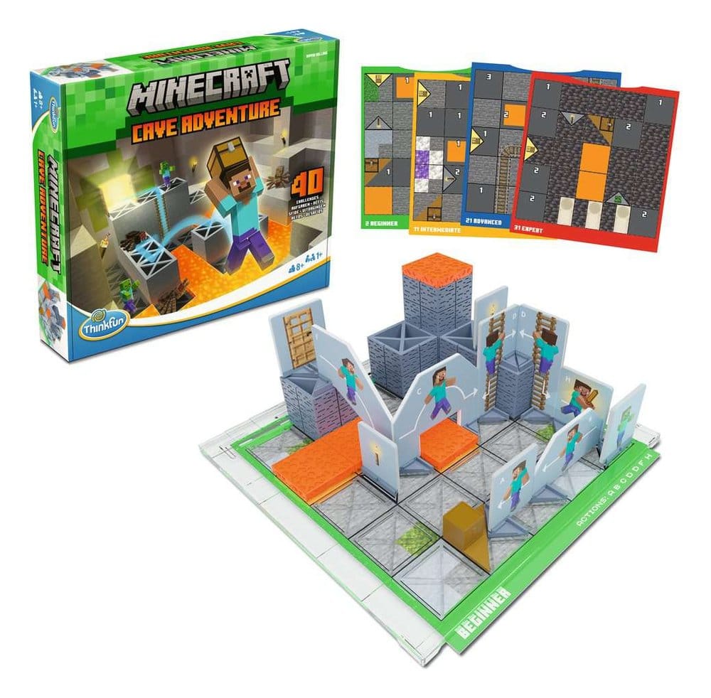 Minecraft Cave Adventure Gioco di Logica - Thinkfun