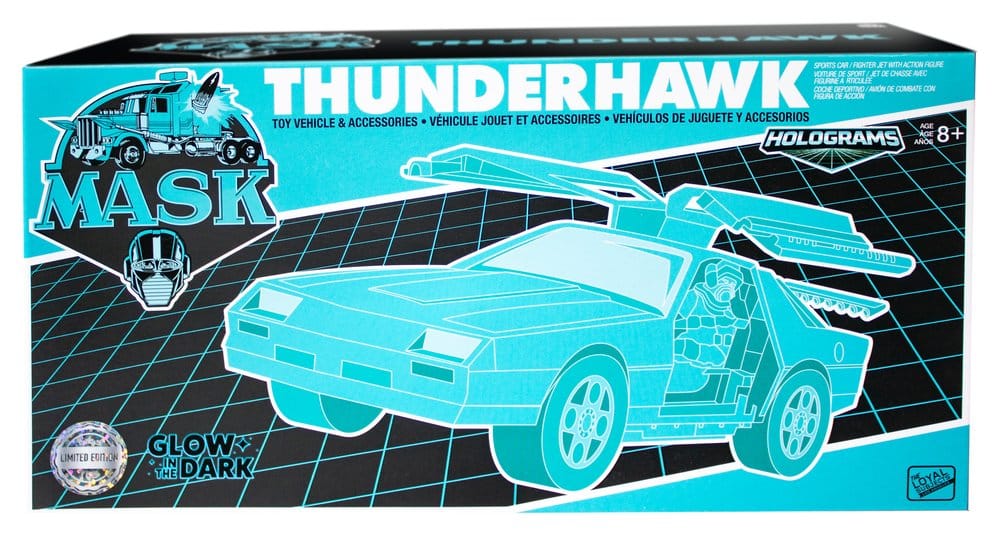 M.A.S.K. Thunderhawk Variante Ologramma The Loyal Subjects - Veicolo Trasformabile