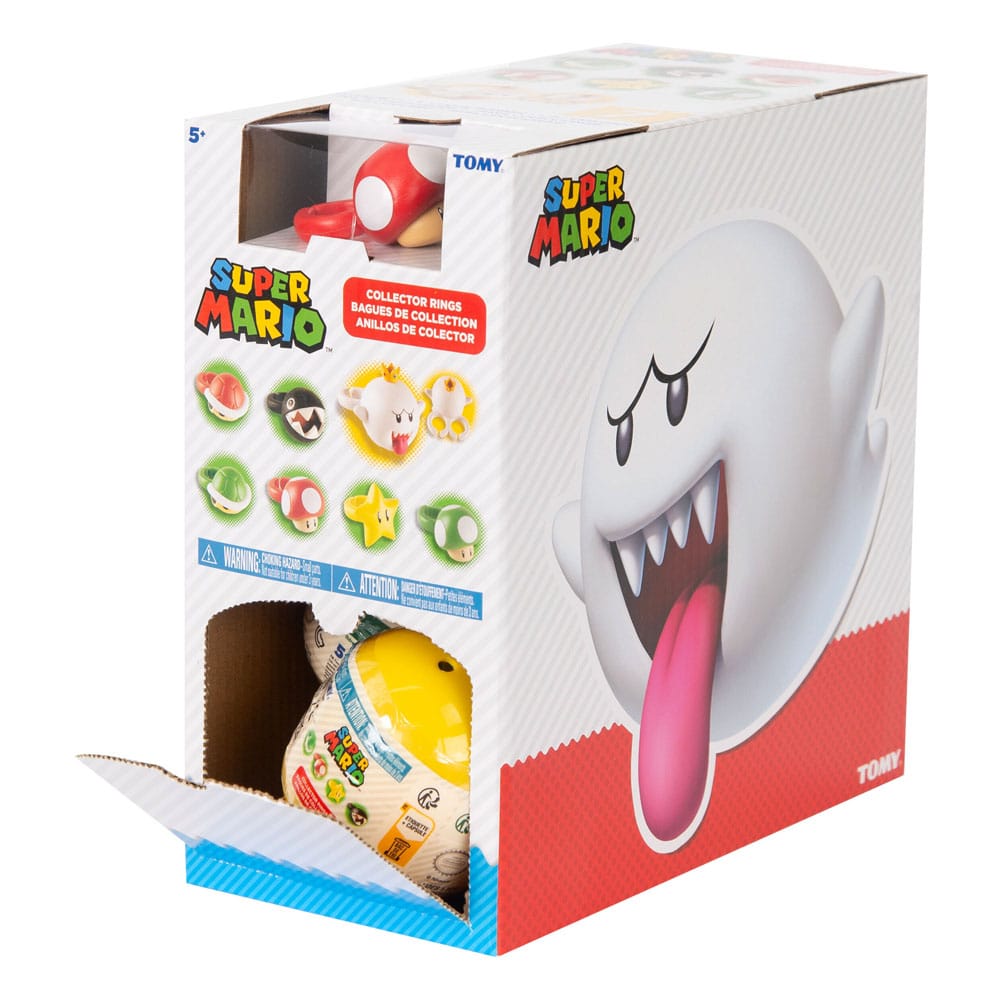 Super Mario Anelli Mistero Display da 9 – Tomy