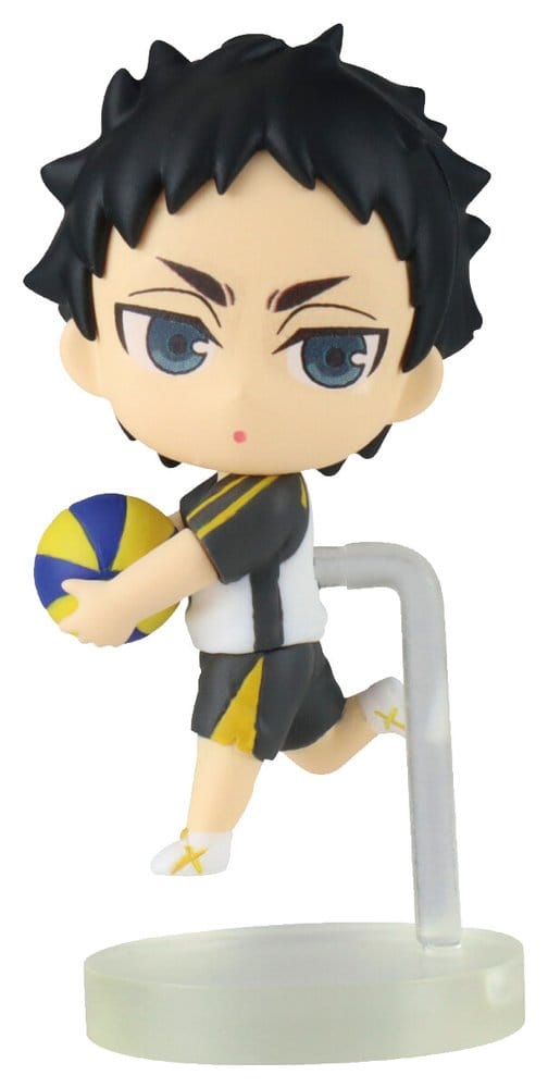 Haikyu!! Twinchees Mini Figures Hoppin' 5 cm - Bustine a sorpresa, display da 24 pezzi Takara Tomy
