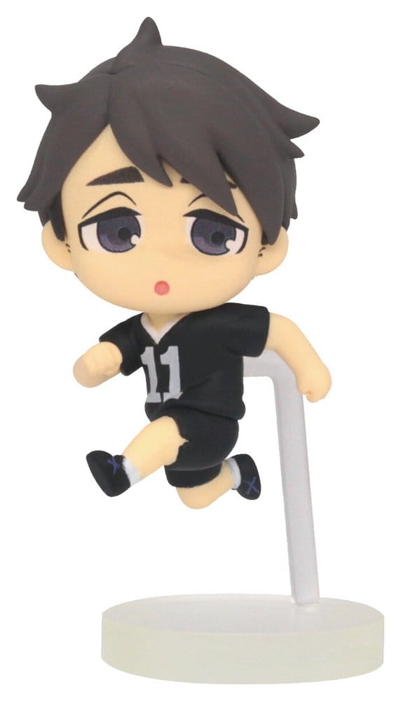 Haikyu!! Twinchees Mini Figures Hoppin' 5 cm - Bustine a sorpresa, display da 24 pezzi Takara Tomy