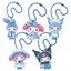 Sanrio Twinchees Mini Figures My Melody x Kuromi Sweet Lolita 5 cm Blind Pack Display (24)