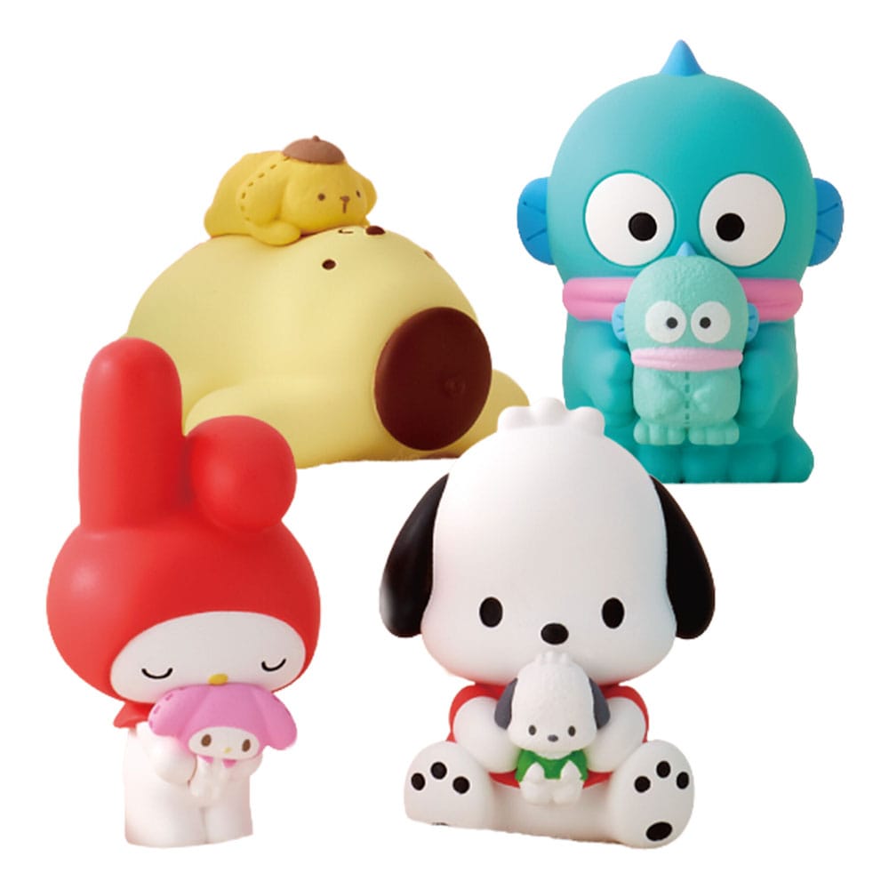 Sanrio Twinchees Mini Figure Hello Kitty & Friends My Cuddly Buddy 5 cm - Display da 24 buste cieche Takara Tomy