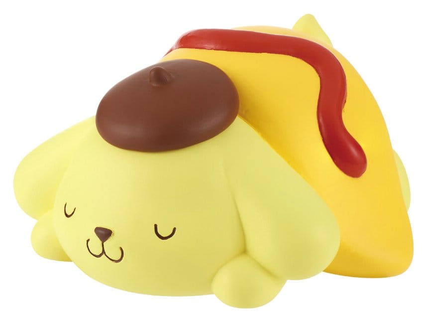 Sanrio Twinchees Mini Figure Pompompurin My Fav Color 5 cm - Display da 24 buste cieche Takara Tomy
