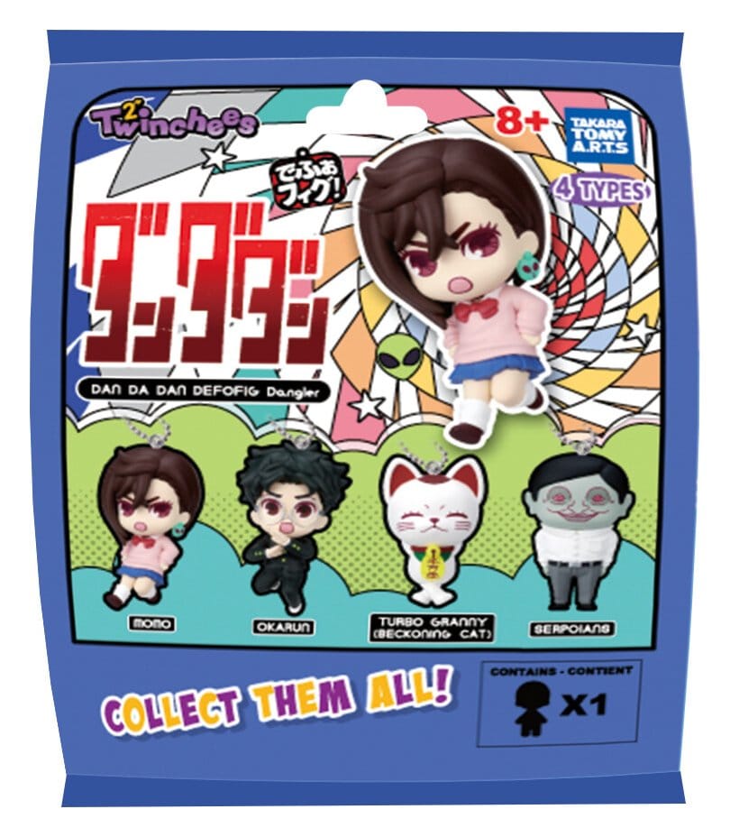 Dandadan Twinchees Dangler Defofig! Minifigure 5 cm - Display da 24 buste (Personaggi Misti)