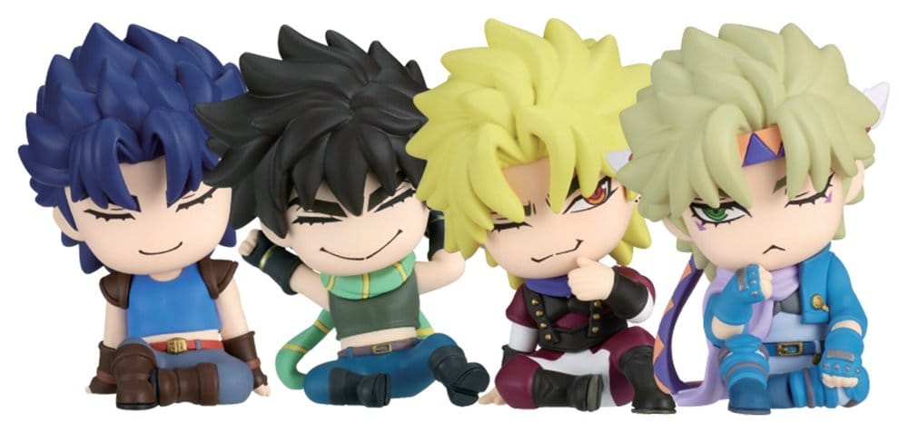 JoJo's Bizarre Adventure Twinchees Mini Figures Lil' Sleepers 5 cm Blind Pack Display (24) - Takara Tomy