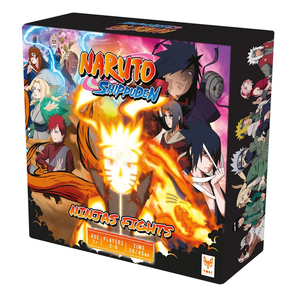 Naruto Card Game Ninjas Fights - Gioco di Carte in Inglese - Topi Games