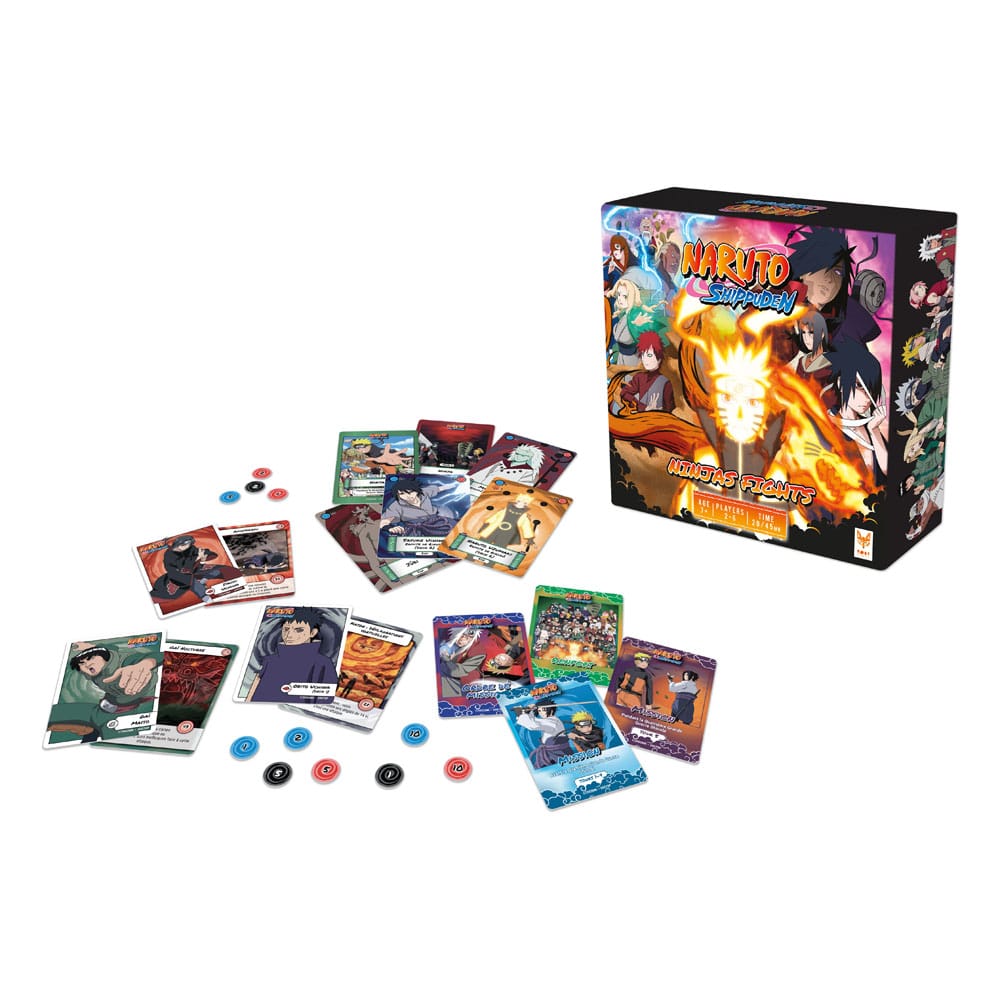 Naruto Card Game Ninjas Fights - Gioco di Carte in Inglese - Topi Games