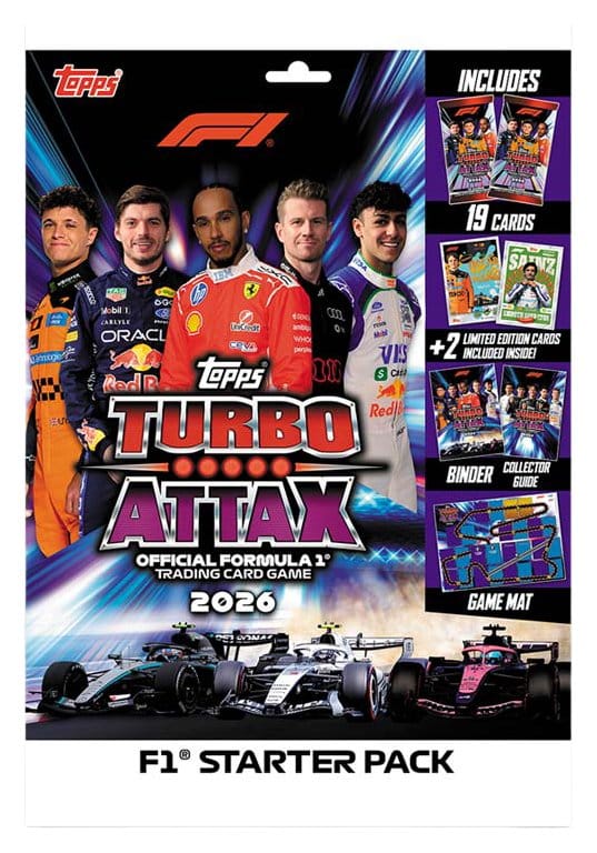 Formula 1 Turbo Attax 2026 Starter Set - Carte Collezionabili Topps