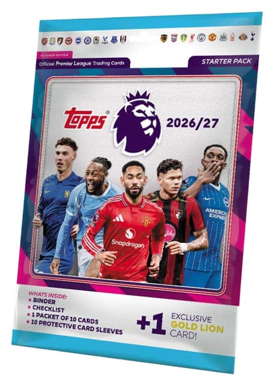 Starter Pack Carte da Collezione Premier League 2026/2027 Topps