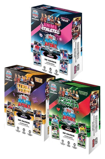 UEFA Club Competition Match Attax 2026/27 Age of Heroes Mini Tin – Carte da Collezione Topps