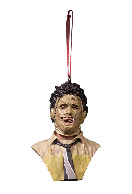 Ornament Holiday Horrors Non aprite quella porta Leatherface di Trick or Treat Studios