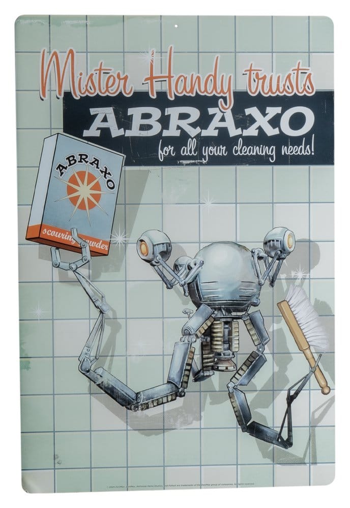 Fallout Targa in Metallo Mr. Handy Trick Or Treat Studios